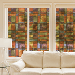 Barcelona Stained Glass  Window Film | (Adhesive) - Image 5