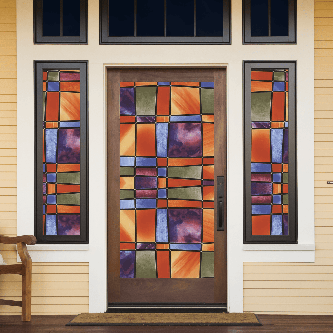 Stained Glass Window Film