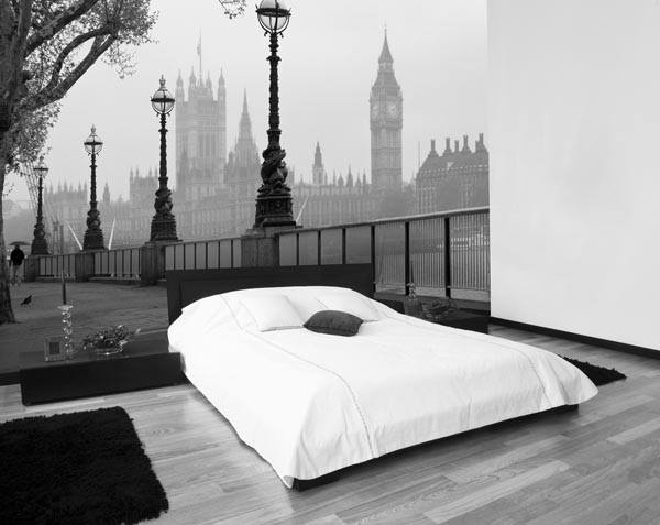 London Fog Wall Mural