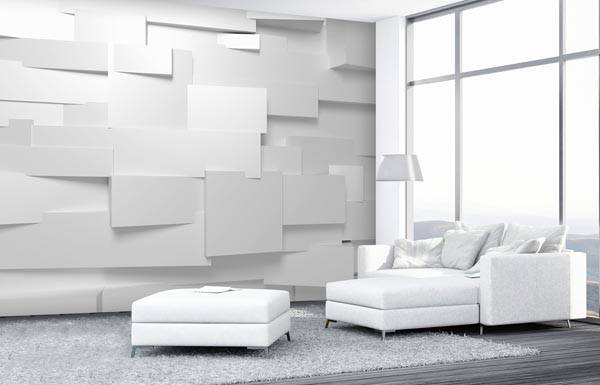 3D Effect Wall Mural