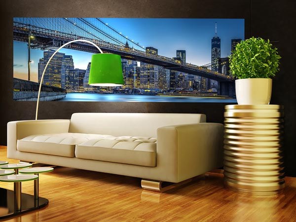 Blue Hour over New York Wall Mural