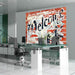 Welcome Wall Mural - Window Film World