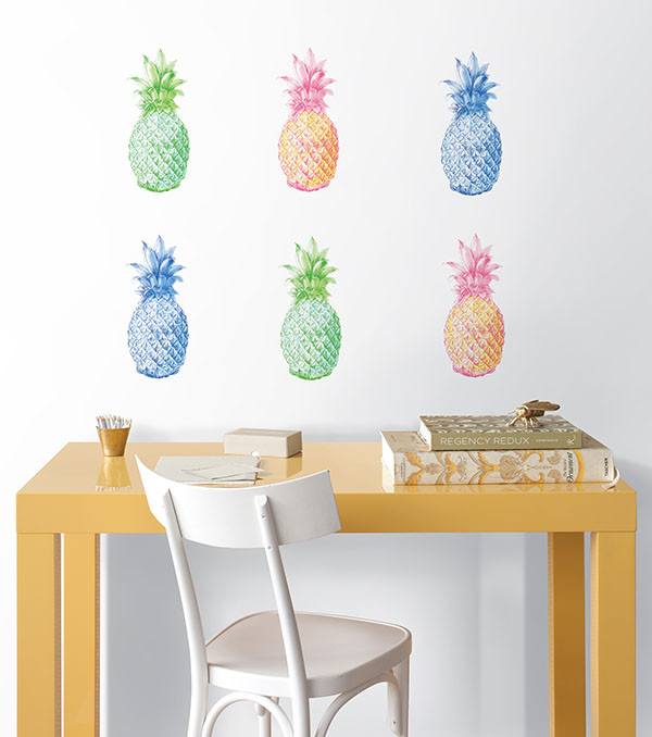 Pop Pineapples Wall Art Kit
