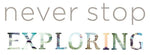 Never Stop Exploring Wall Quote - Image 2