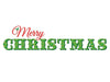 Merry Christmas Wall Quote - Window Film World