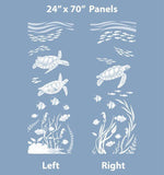 SeaCove | Etched Glass Glass See - Through or  Privacy Window Film(Static Cling) - Image 6