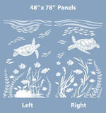 SeaCove | Etched Glass Glass See - Through or  Privacy Window Film(Static Cling) - Image 9