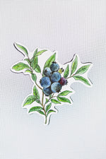 Blueberries Screen Door Saver Magnets (5.75