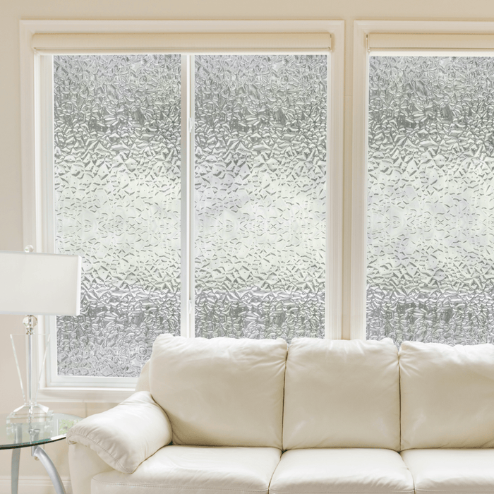Glacier Textured | Privacy (Static Cling) - Window Film World