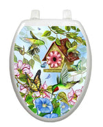 Hummingbirds Toilet Tattoos - Image 1