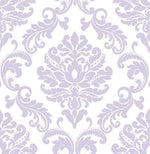 Purple Ariel Peel And Stick Wallpaper - Image 2