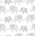 Gray Elephant Parade Peel And Stick Wallpaper - Window Film World