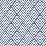 Arrowhead Deep Blue Peel and Stick Wallpaper - Image 2