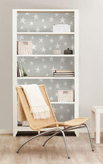 Stardust Grey Peel and Stick Wallpaper - Image 6