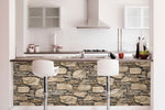 Hadrian Stone Wall Peel and Stick Wallpaper - Image 1