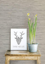 Tibetan Grasscloth Peel and Stick Wallpaper - Image 7