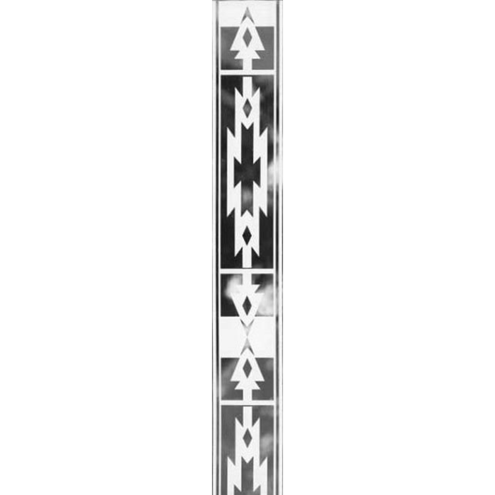 Native American Border Etched Decals | Window Decals