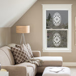 Native American Design Oval Decal | (Static Cling) - Image 2