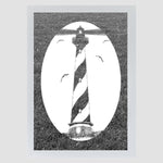 Oval Hatteras Lighthouse | Static Cling - Image 2