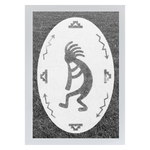 Oval Kokopelli | Static Cling - Image 4