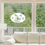 Oval Lily and Hummingbird Horizontal | Static Cling - Image 5