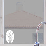 Oval Lily & Hummingbird | Static Cling - Image 4