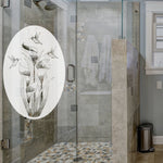 Oval Lily & Hummingbird | Static Cling - Image 8