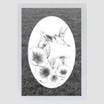 Oval Morning Glory Vertical | (Static Cling) - Image 2