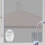 Oval Palm Tree Right Side | (Static Cling) - Image 3