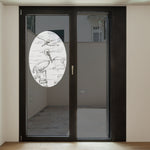 Oval Pelican Etched Glass Decals | (Static Cling) - Image 6