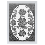 Oval Rose Garland  | (Static Cling ) - Image 3