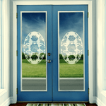 Oval Rose Garland  | (Static Cling ) - Image 6