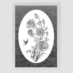 Oval Rose  | (Static Cling ) - Image 5