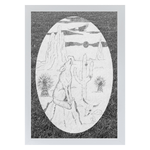 Oval Southwest Scene  | (Static Cling ) - Image 3