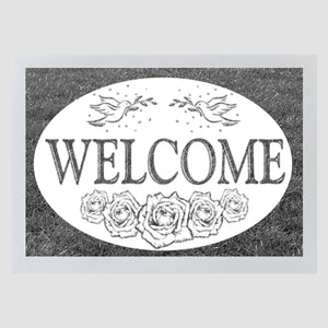 Oval Welcome | (Static Cling)