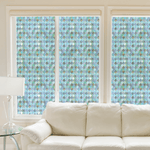 Peacock Stained Glass | Privacy Static Cling - Image 7