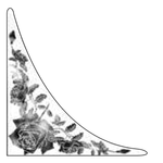 Rose Corner  | (Static Cling ) - Image 2
