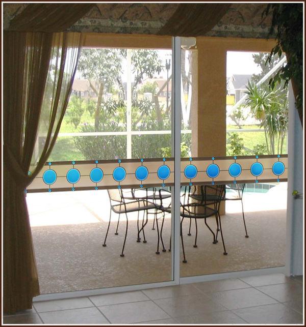 Roswell Border | Privacy Static Cling - Window Film World