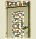 Savannah Stained Glass | Privacy Window Film (Static Cling) - Image 3