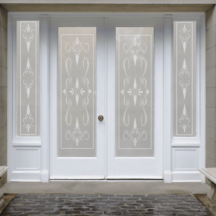 South Beach | Privacy and See- Through Window Film (Static Cling)