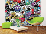 Graffiti Monster Wall Mural - Image 1