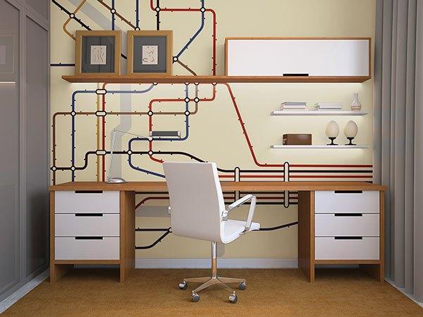 Underground Wall Mural