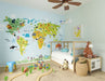 The Whole Wide World Wall Mural - Window Film World