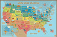 Kids USA Dry Erase Map - Window Film World