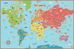 Kids World Dry Erase Map - Image 2