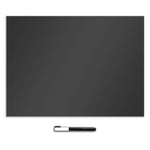 Black Dry Erase Message Board Decal - Image 2