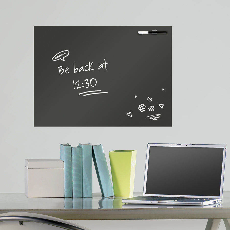 Black Dry Erase Message Board Decal