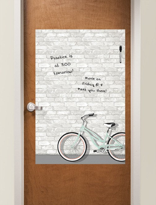 Enjoy the Ride Dry Erase Message Board