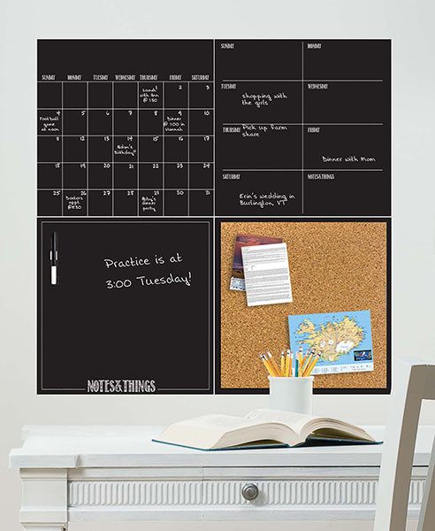 Black 4 Piece Organizer Set