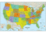 USA Dry Erase Map Decal - Image 2